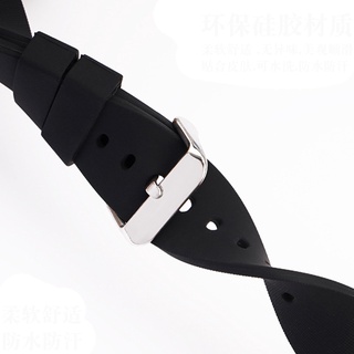 Dây Silicone Thay Thế Cho ĐồNg Hồ Đeo Tay 18mm 20mm 22mm 24mm