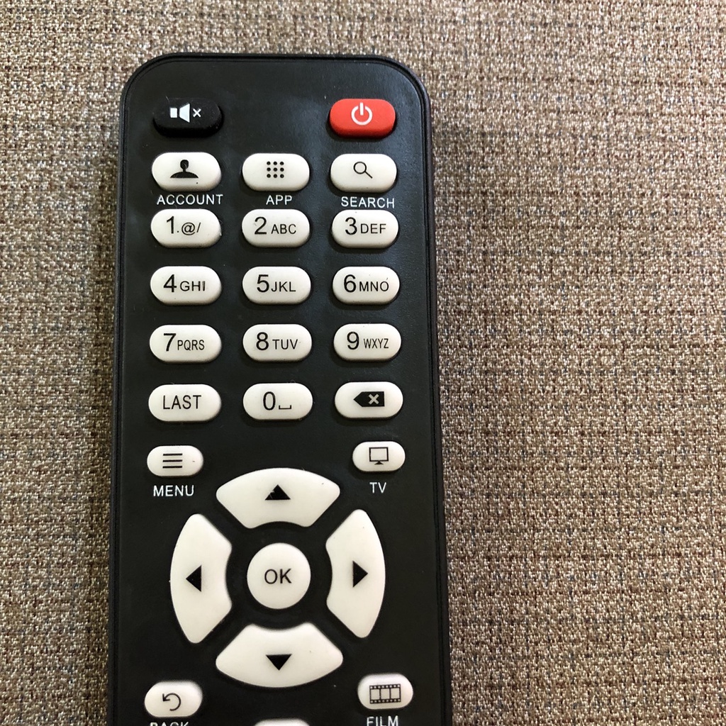 Điều khiển đầu thu FPT Play Box chính hãng có chức năng tìm kiếm - Remote điều khiển FPT  Play Box 2017 - Chính hãng