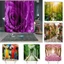 Rèm tắm họa tiết 3d sống động với vải Polyester chống thấm nước cho phòng tắm thanh lịch