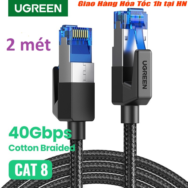 Dây Cáp Mạng Ethernet Cat8 Dài 1m 1,5m 2m 3m 5m (Tốc độ 40Gbps-2000MHz ...