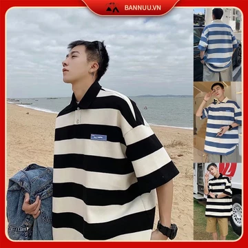 Áo Phông Áo Polo Bông Polo Nam Thời Trang Áo Thun Có Cổ Nữ Sọc Áo Thun Nam Có Cổ Hàn Quốc Áo Thun Có Cổ Nữ From Rộng áo phông polo nam