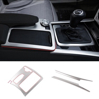 Dành Cho Xe Mercedes Benz C Lớp W204 C180 C200 Phụ Kiện Ô Tô Điều Khiển Bánh Răng Dịch Chuyển Cốc Nước Giá Đỡ Bảng Trang Trí Bao Viền Miếng Dán