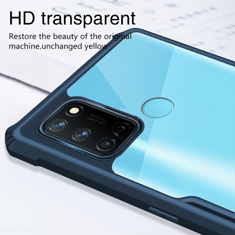 Ốp lưng Realme 8 7 6 5 Pro 7i 6i 5i 5s C25 C21 C17 C15 C12 C11 C3 C33 C53 C55 Ốp lưng silicon TPU chống sốc Vỏ điện thoại bảo vệ mỏng trong suốt