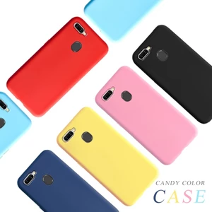 Ốp Điện Thoại Dẻo Mỏng Nhẹ Màu Sắc Ngọt Ngào Thời Trang Cho Oppo A5S Ax5S A7 A12 Cph1909 Cph1901 Cph2083