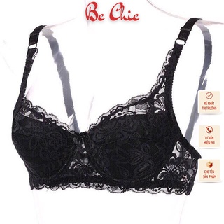 Áo Lót VECYLA Ren Không Đệm, Có Gọng Cao Cấp MS 2004