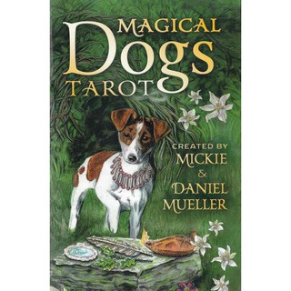 Bộ Bài Magical Dogs Tarot (Mystic House Tarot Shop) - Bài Gốc Authentic Chính Hãng 100%