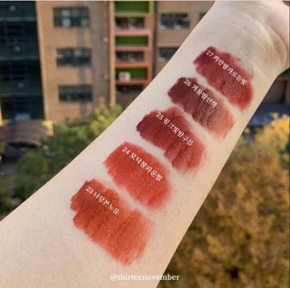 [Màu A18-A32]SON KEM BLACK ROUGE VELVET TINT CÓ BILL