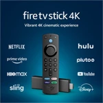 Fire TV Stick 4K (phiên bản mới nhất) Thiết bị trình chiếu TV của Amazon có trợ lý ảo Alexa với remote kèm theo — ảnh 1