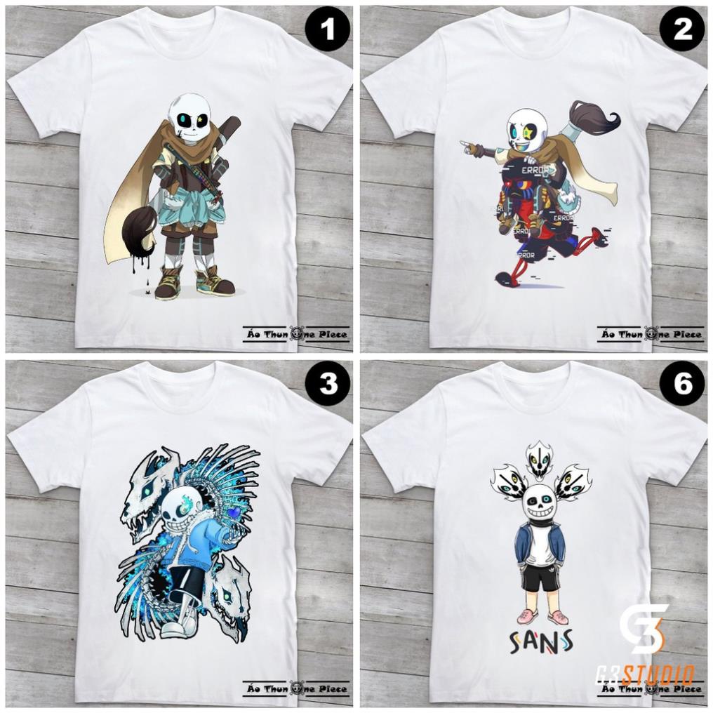 ⚡️SALE HOT⚡️Áo Thun In Hình Sans Undertale Ink Error S20 Cực Đẹp Nhiều Mẫu  - Áo Thun Game | SANS STORE | Shopee Việt Nam