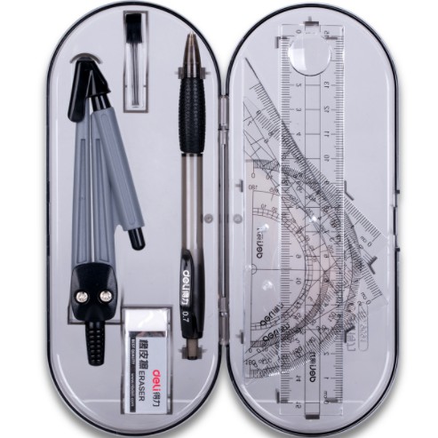 DỤNG CỤ HỌC TẬP- BỘ DỤNG CỤ ĐO ( COMPA+ THƯỚC KẺ) | Shopee Việt Nam