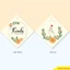 TAG thẻ cảm ơn 100 cái xinh xắn VUÔNG KEM