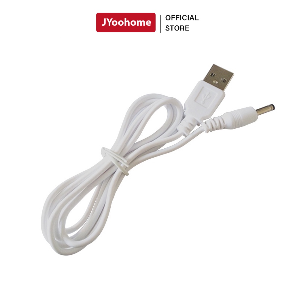 Cáp sạc JYoohome, Cổng cắm USB DC3.5mm dành cho đèn học, máy tạo độ ẩm