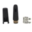 Mya Plastic B Flat Clarinet Miệng Nắp Kẹp Dụng Cụ Woodwind (Đen)