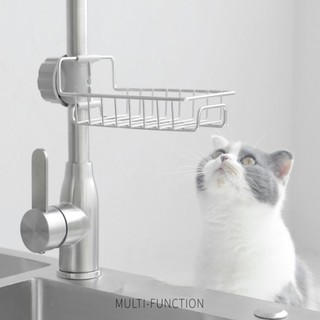 Giá Treo Vòi Đựng Đồ INOX Để Đồ Giẻ Rửa Chén Bát - KỆ GIÁ CÀI VÒI RỬA BÁT
