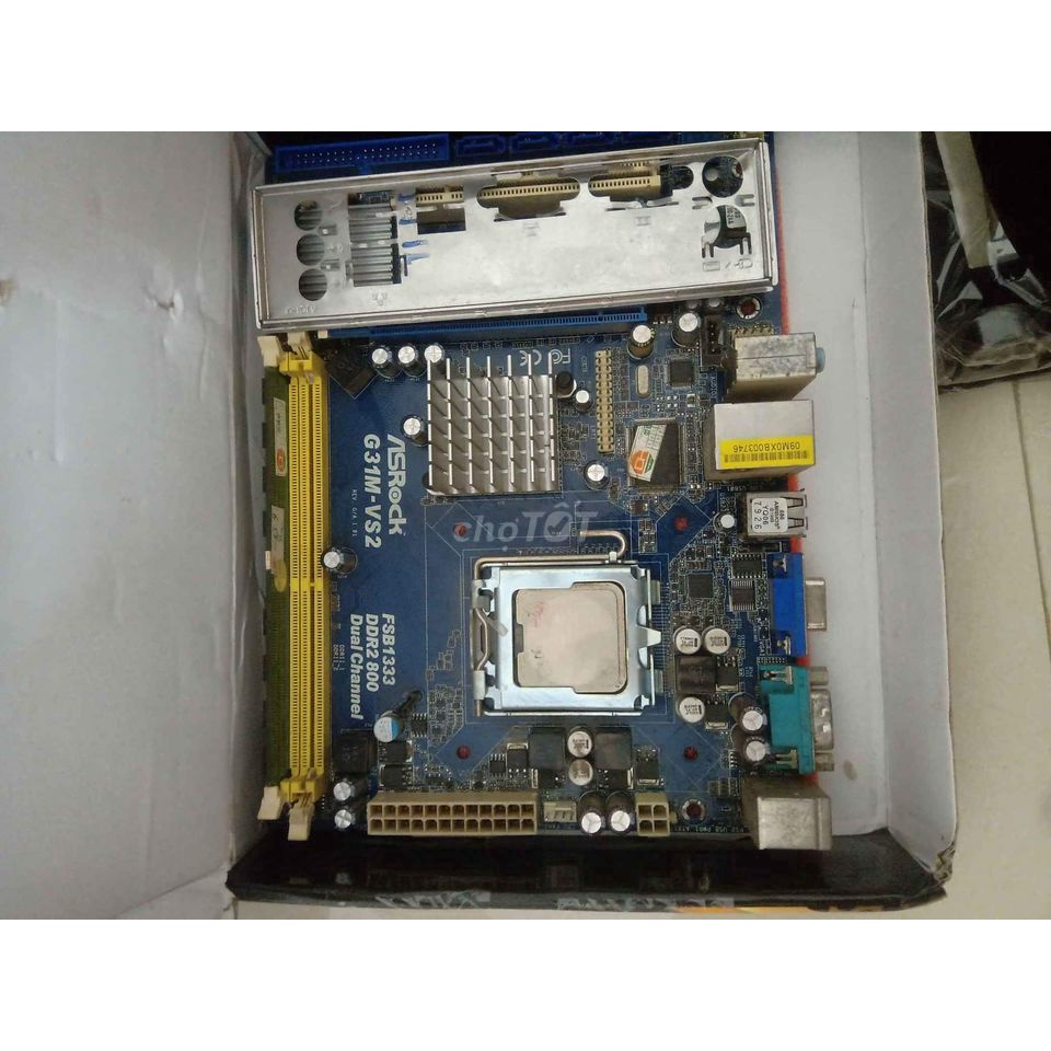 [ COMBO ] Main asrock g31+ram 3g + chip e8400 Shopee Việt Nam