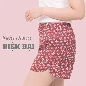 COMBO Quần đùi nữ mặc nhà chất liệu cotton thoáng mát đủ sz