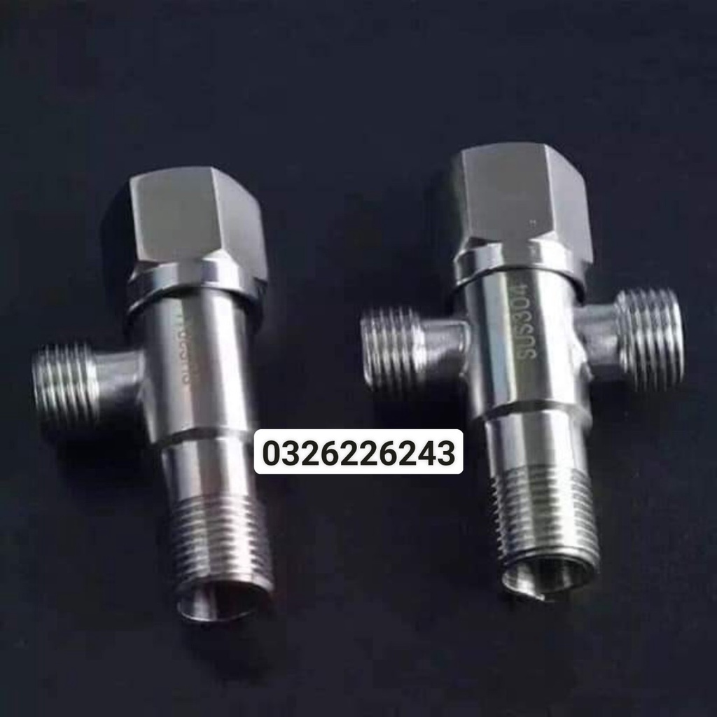 van tê chia nước bồn cầu, TÊ CẦU KHOÁ INOX 304 cao cấp | Shopee Việt Nam