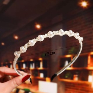 Bờm tóc cài tóc phong cách tiểu thư sang trọng đáng yêu
