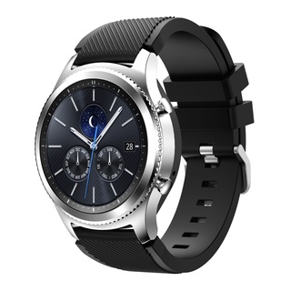 HUAWEI Dây Đeo Bằng silicone 20mm 22mm Cho Đồng Hồ Thông Minh Samsung Galaxy Watch 3 / 46mm / 42mm / active 2 / 46 Gear s3 Frontier / S2 / Sport GT 2 / 2E