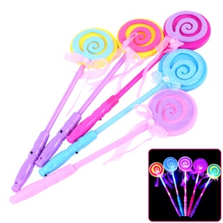 |Superbaby| Gậy Phép Thuật Hình Kẹo Mút Có Đèn LED Phát Sáng