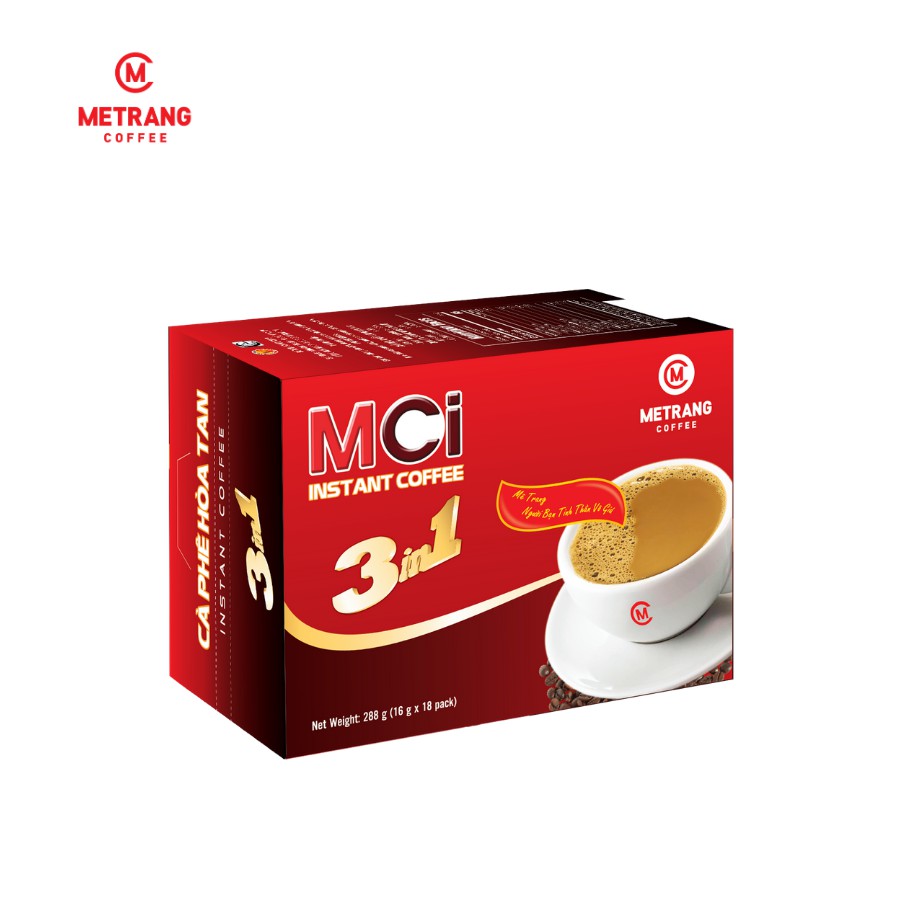 Ảnh Cà phê sữa hòa tan, cà phê 3in1 - Mê Trang, Túi và hộp cà phê bột 1