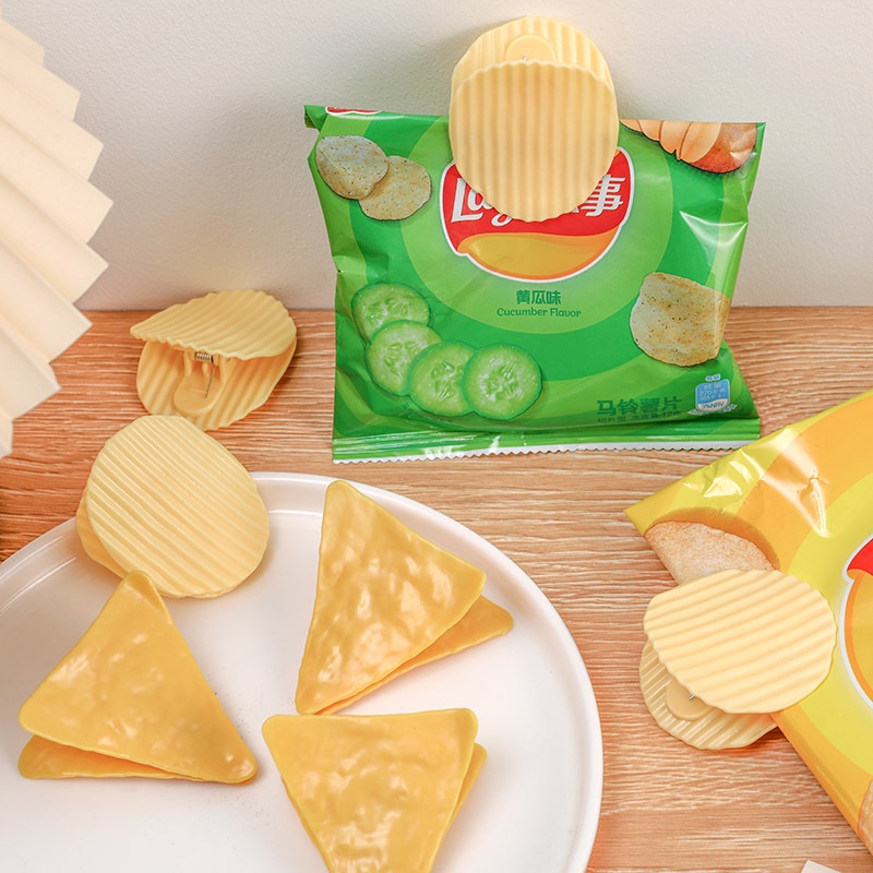 3 Kẹp Giấy Hình Miếng Snack