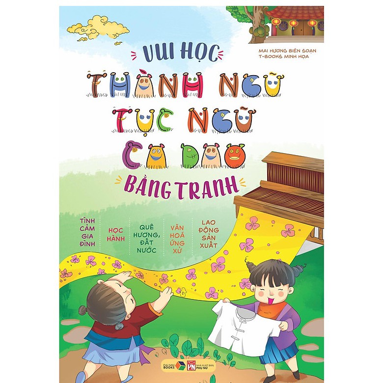 Sách - Vui học Thành Ngữ Tục Ngữ Ca Dao Bằng Tranh