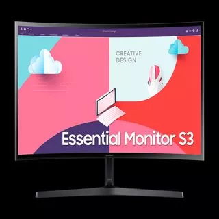 Màn Hình Cong Samsung LS24C366EAEXXV Công nghệ AMD FreeSync, Tần số quét 75Hz và Game Mode