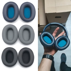Leather Ear Cushion Sponge Cover Earpad for So-ny WH-XB900N Headset Spare Part