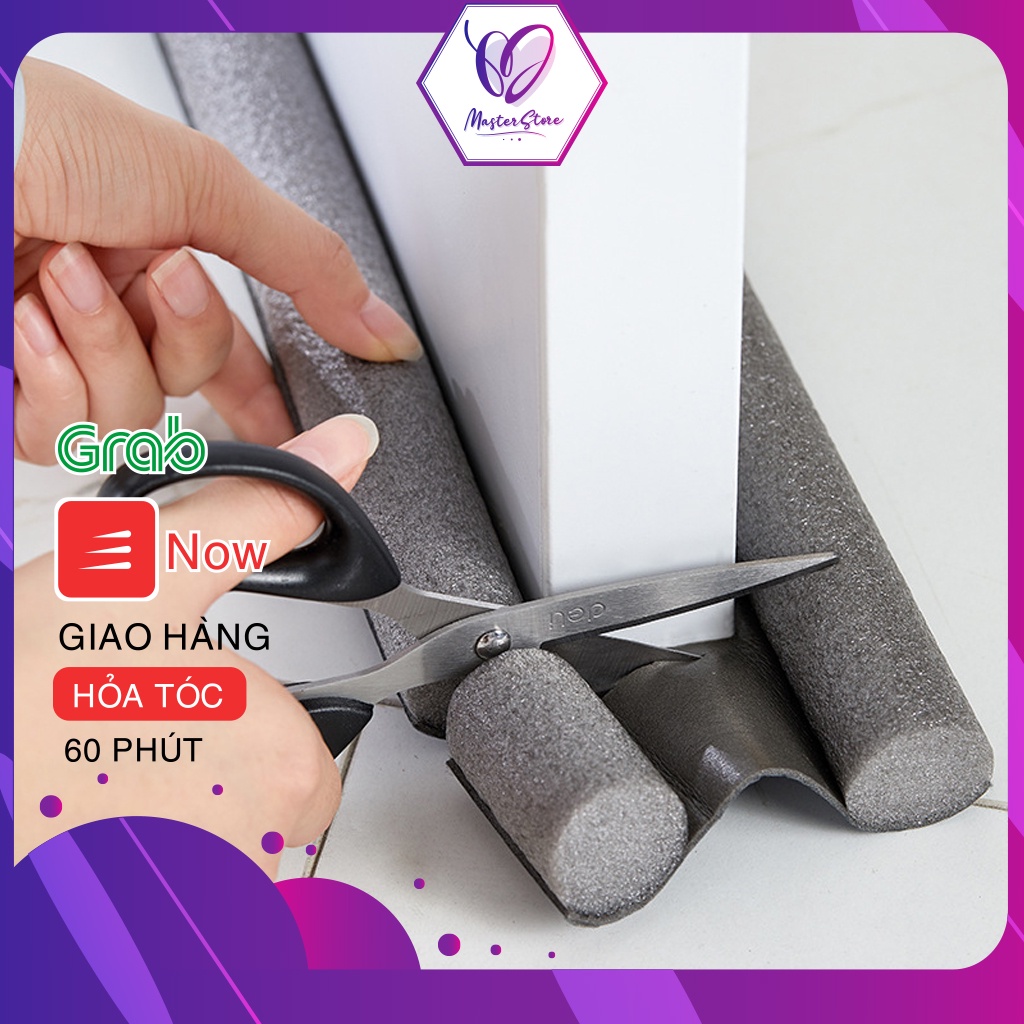 Thanh Mút Xốp chèn khe cửa cách âm, cách nhiệt, ngăn côn trùng, giữ hơi Máy Điều hòa, chống kẹt tay chân Master Store | BigBuy360 - bigbuy360.vn