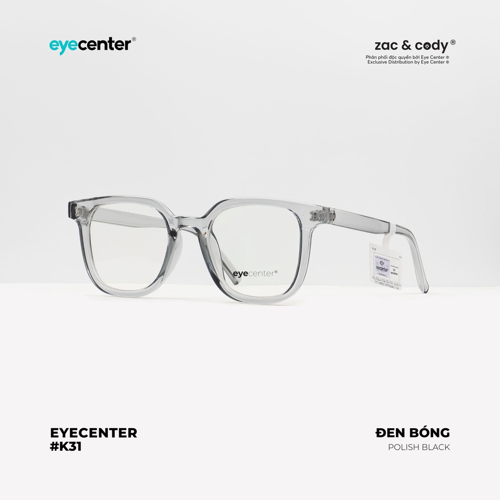 Ảnh Gọng kính cận nam nữ K31S chính hãng EYECENTER nhựa siêu nhẹ nhập khẩu by Eye Center Vietnam 4