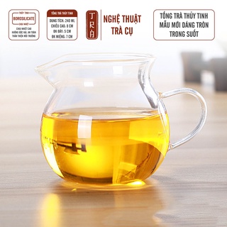 Tống thủy tinh nhiều màu dung tích thường dùng nhất trong trà đạo 180ml