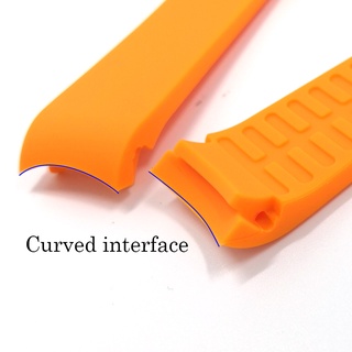 Dây Đeo Đồng Hồ Bằng Silicone Thay Thế Cho Seiko Acr End 18/19/20/21/22/24mm
