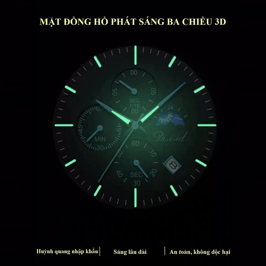 Đồng hồ DIZIZID DZTD9 trên tay