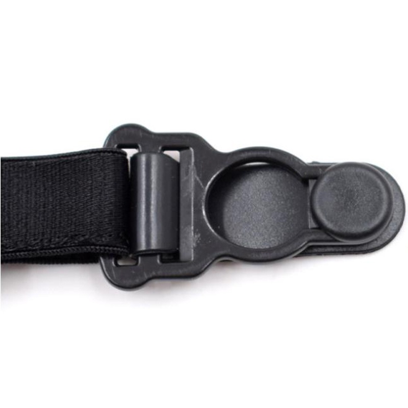 Dasbsug 2 Bộ Unisex Tất Garters Thắt Lưng Treo Có Thể Điều Chỉnh Chống Trơn Trượt Kẹp Đôi
