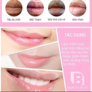 Combo 10 Mặt nạ môi Bioaqua dưỡng môi hồng tự nhiên, dưỡng ẩm hiệu quả