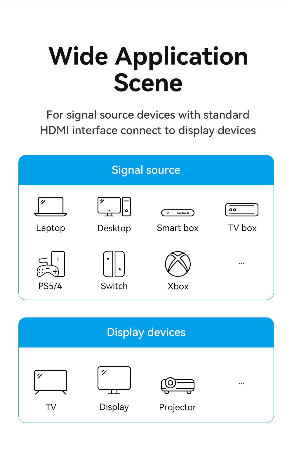 Cáp HDMI Vention tương thích PS4