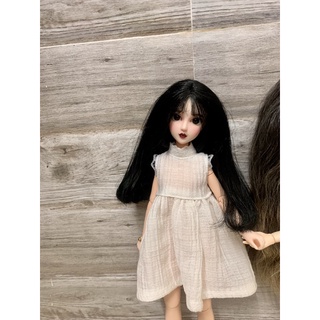 Đầm trắng tiểu thư sie blythe,xinyi,barbie