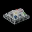 Niki 10 Chiếc Trong Suốt ABS Keycaps Bàn Phím Cơ Matte Backlit Cho Chìa Khóa Cho Công Tắc R3 R2