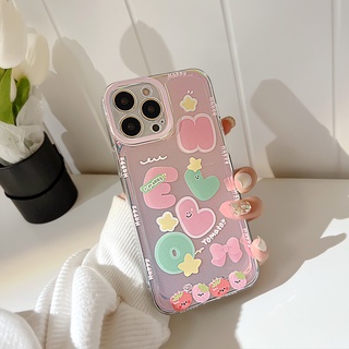 Ốp Điện Thoại Họa Tiết Hoa Màu Laser Đơn Giản Chống Sốc Cho IPhone 13 12 11 Pro Max 8 7 Plus X XS XR