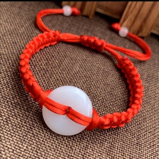Vòng tết chỉ đỏ may mắn - Vòng chỉ đỏ mix mặt đá - May mắn tài lộc