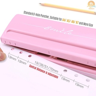 [DIY] Dụng cụ bấm lỗ giấy sổ còng nhiều lỗ A5 B5 A4 🐻🌸 tự làm sổ học tập, planner, kết hợp lò xo còng và bìa, ngăn trang