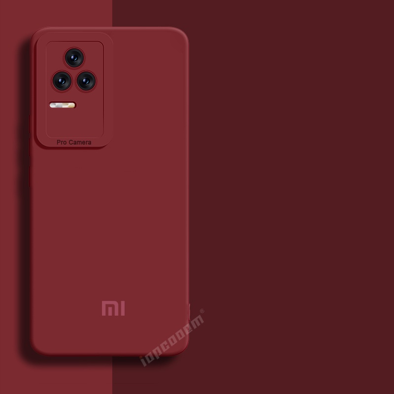 Ốp Điện Thoại Silicon Mềm Nhiều Màu Sắc Cho Xiaomi POCO F4 GT F1 M4 M5 X4 Pro C40 C50 5G 4G