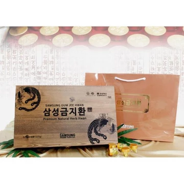 [HÀNG MỚI VỀ] An Cung Ngưu Hoàng Hàn Quốc, Hộp Gỗ 60 Viên