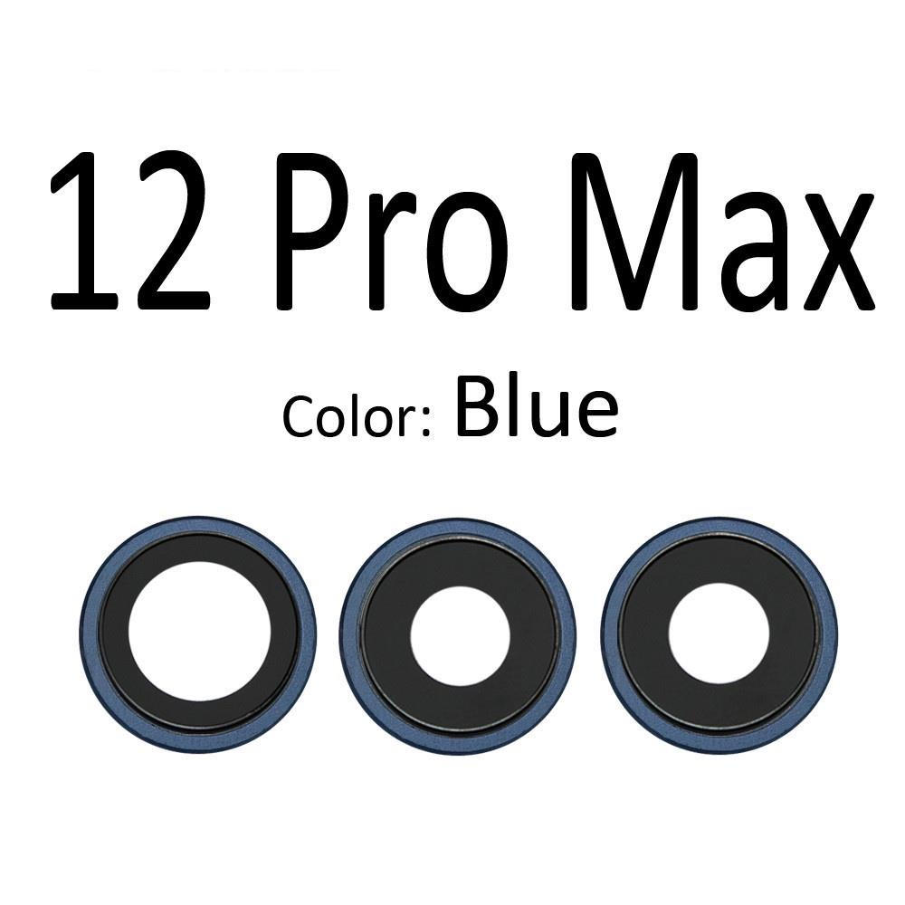 Phía Sau Nắp Camera Giá Đỡ Ống Kính Kẹp Vòng Khung Tương Thích Cho IP 12 mini 12 Pro Max Thay Thế Các Bộ Phận