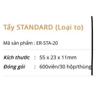 Tẩy Standard ( loại to ) học sinh Campus
