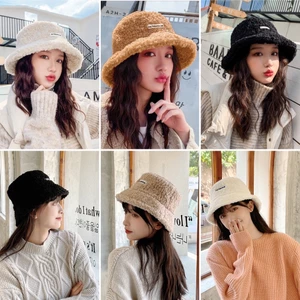 Mũ len phong cách Hàn Quốc AAA iLita Accessories nón bucket lông cừu thời trang mùa đông đủ màu
