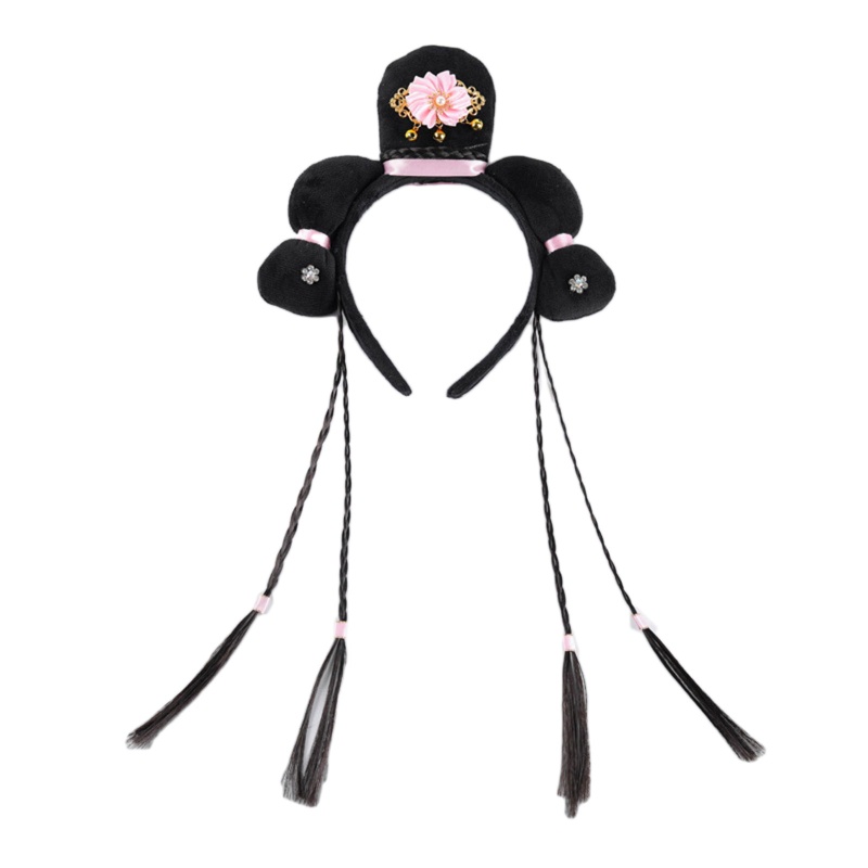 FL Cổ Trung Quốc Headband Court Hair Hoop Phong Cách Trung Quốc Cổ Băng Đô Cô Gái Trung Quốc Tradional Phụ Kiện Tóc