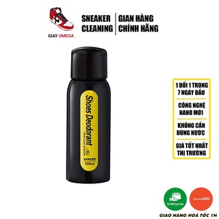 Xịt khử mùi giày dép Shoes Deodorant 100ml khử mùi hôi chống oxy hóa