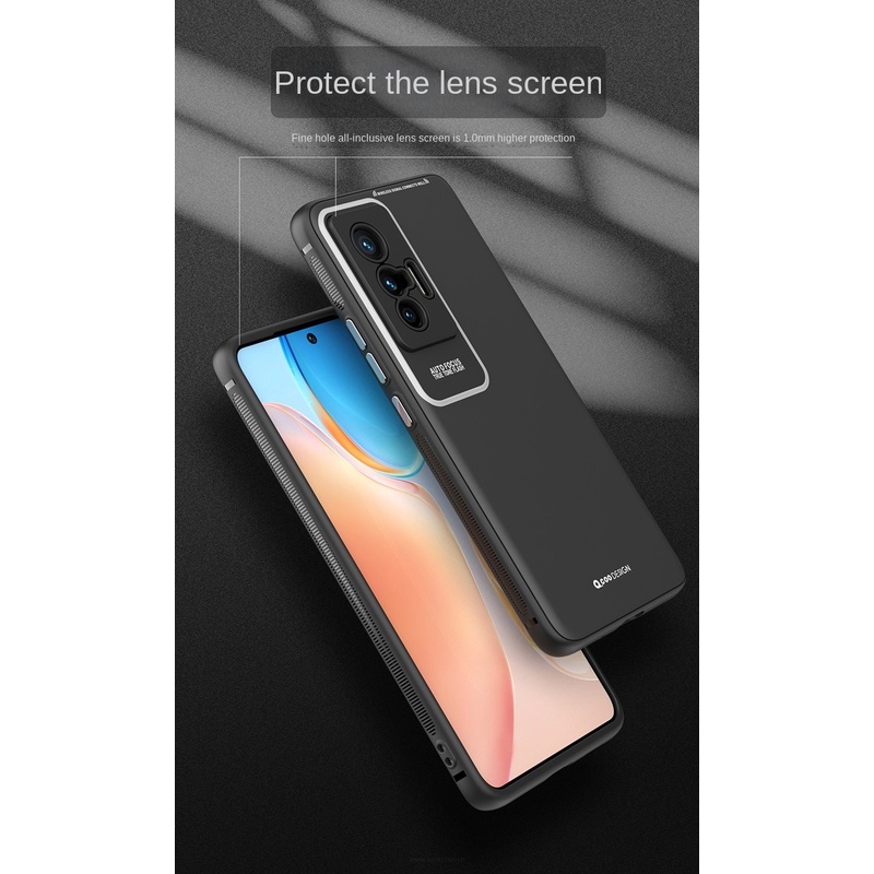 Ốp Điện Thoại TPU Chống Sốc Bề Mặt Nhám Dành Cho Vivo X70 Pro